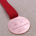 Médaille adaptée aux besoins du client de cyclisme de médaillon en métal pour le triathlon